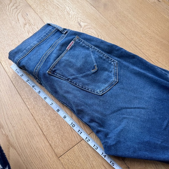 HUDSON BLAKE SLIM STRAIGHT BLUE JEANS - 32 - Picture 11 of 12
